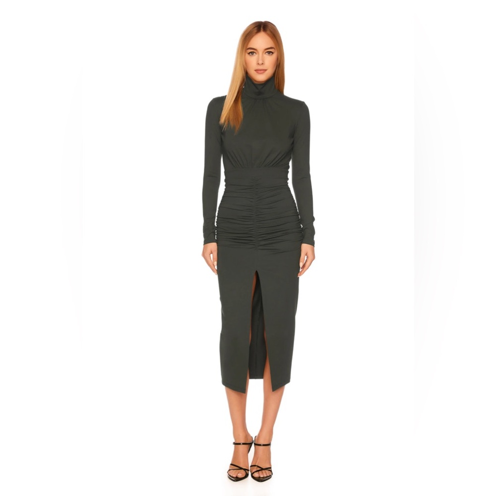 SUSANA MONACO Mock Gathered Dress - Picture 4 of 6